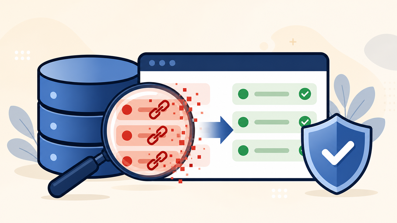 WordPress database malware cleanup of suspicious options and injected links