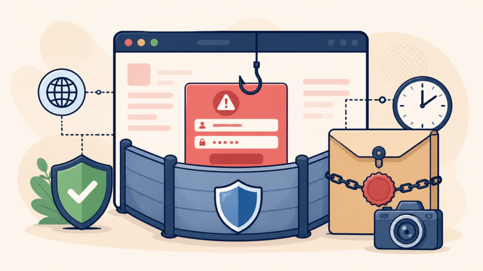 Phishing page contained while WordPress incident evidence is preserved