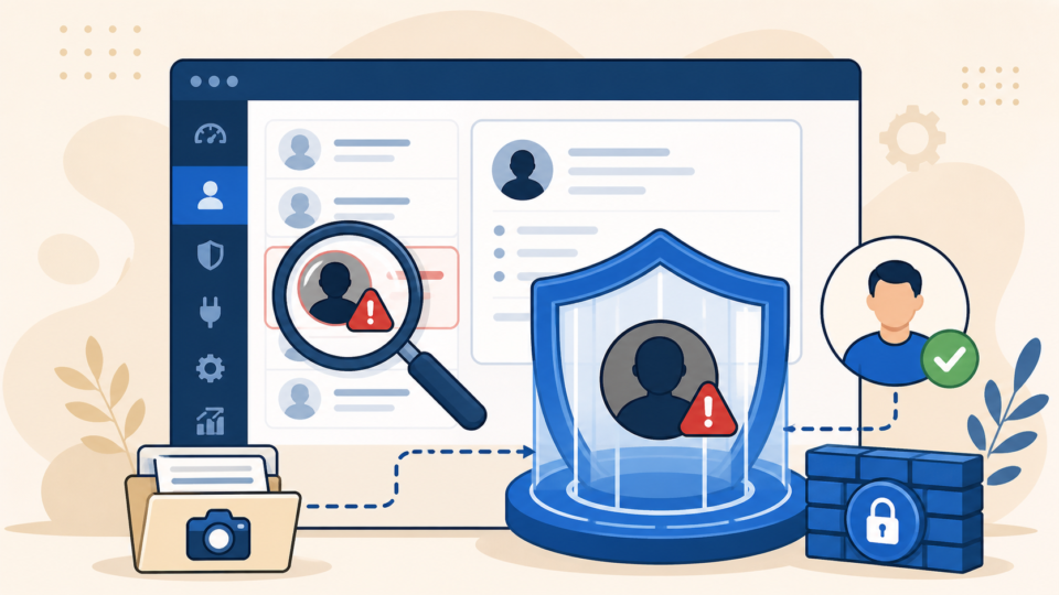 Preserving evidence and containing a suspicious WordPress administrator account