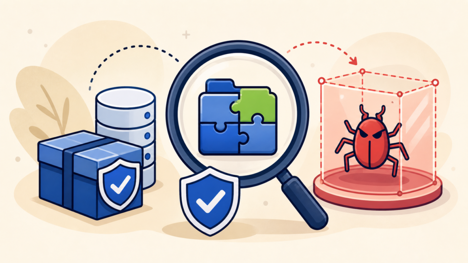 Preserving evidence and quarantining malware before cleaning an infected WordPress plugin folder