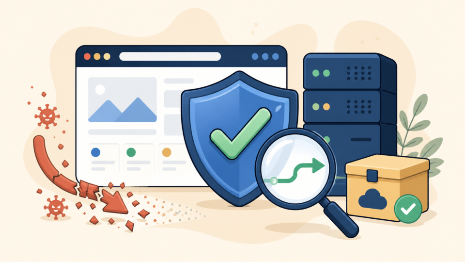 Verifying a clean redirect path after WordPress .htaccess malware removal