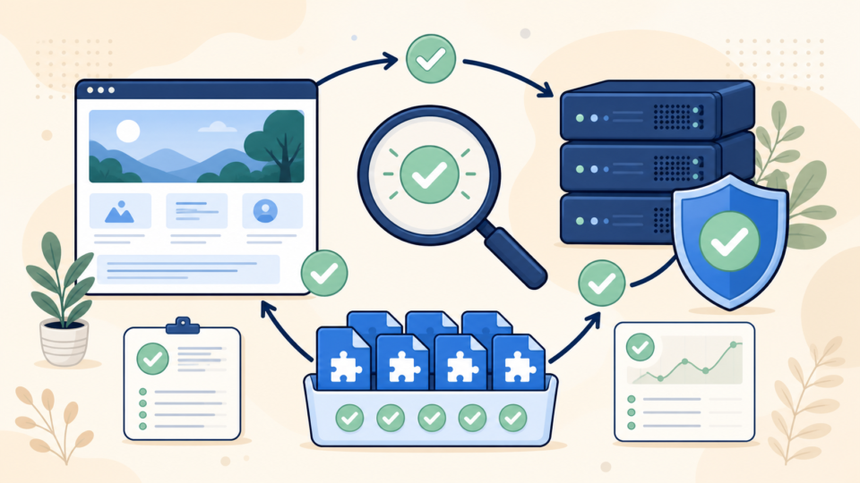 Verifying clean must-use plugin files website and server after malware removal