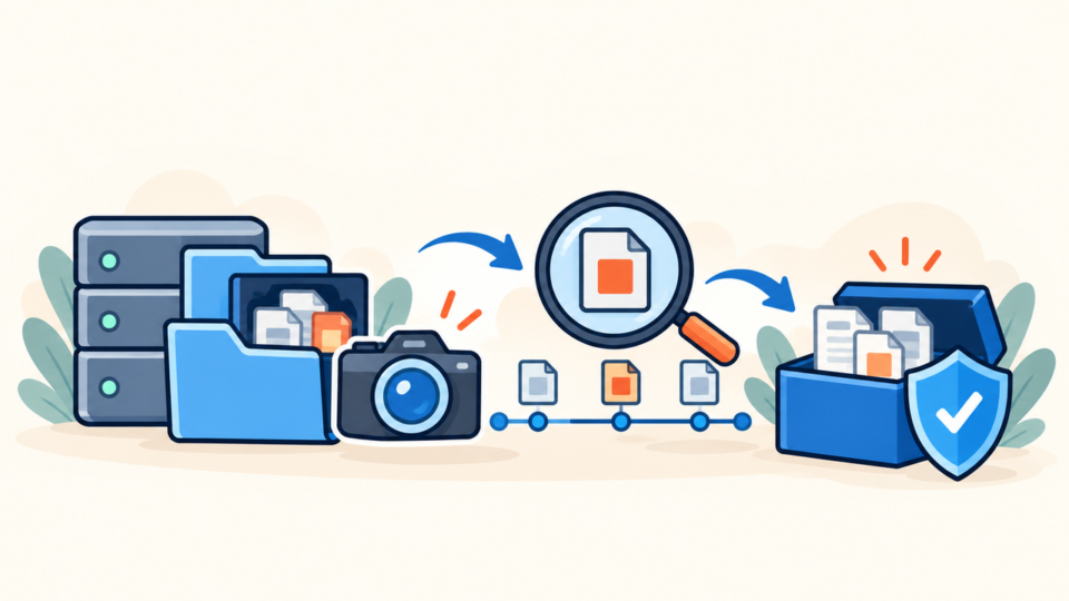 Preserving file metadata and request evidence before cleaning a hidden WordPress folder
